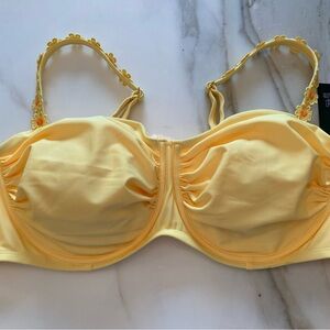 Wild Fable Yellow Bikini Top